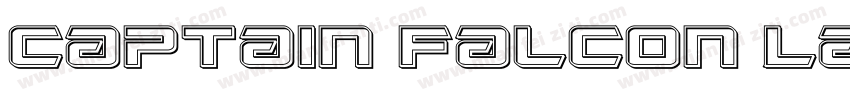 Captain Falcon Laser字体转换